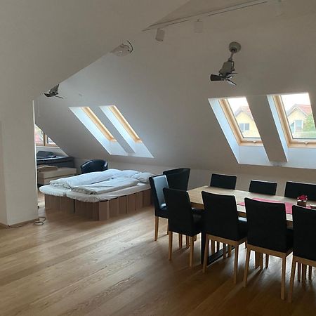 Salzburg-Loft Im Stadtteil Leopoldskron-Moos 120Qm Mit Balkon & Untersbergblick Exterior foto